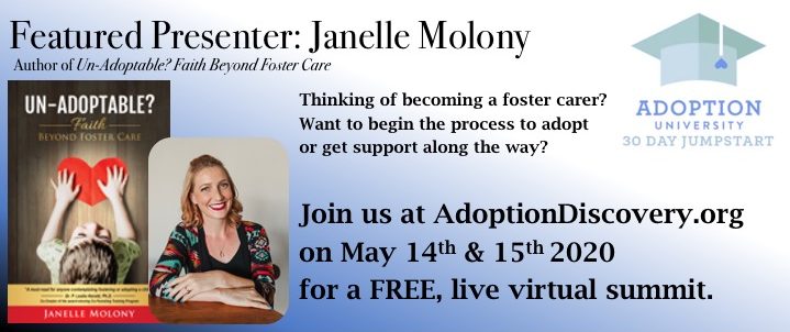 Janelle Molony, Featured Presenter for Virtual Summit, 2020